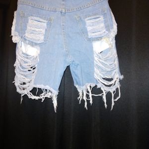 Ripped shorts